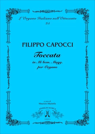 Armelin Musica Toccata per organo Es dur varhanní noty