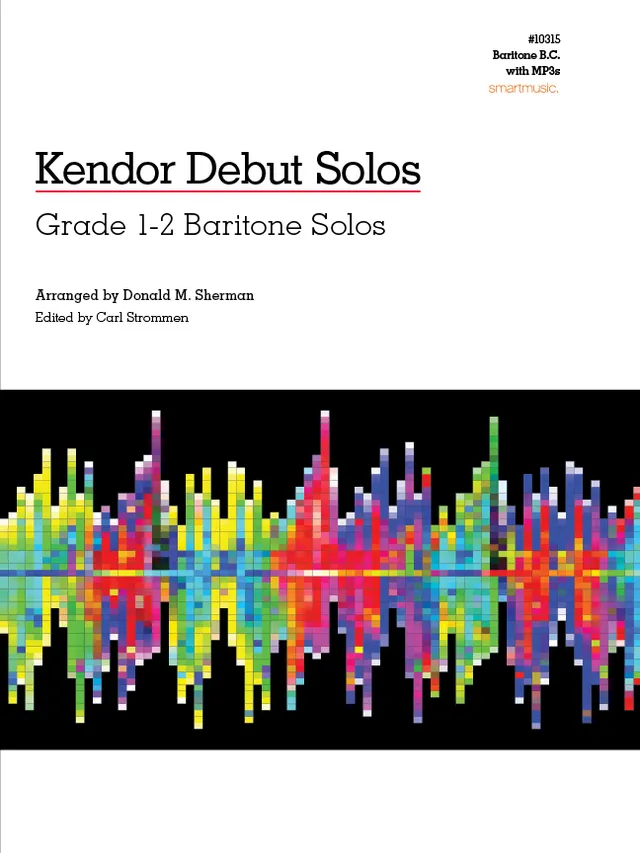 Kendor Music Debut Solos noty pro baryton 14 kusů
