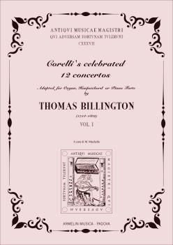 Armelin Musica Corelli Twelve Concertos vol. 1 noty pro varhany