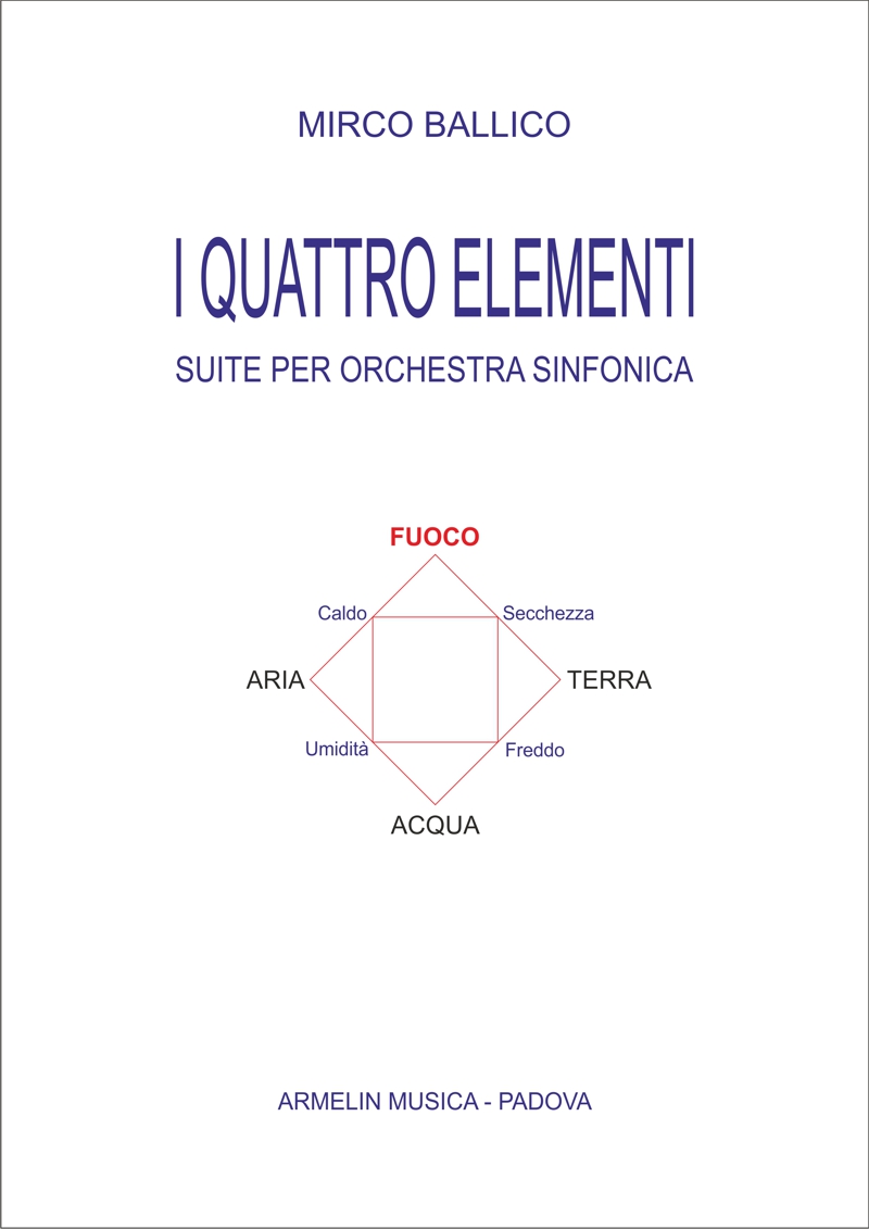 Armelin Musica I quattro elementi 4 Fuoco noty