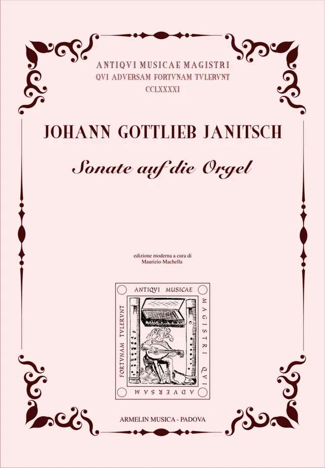 Armelin Musica Sonate auf die Orgel noty varhany