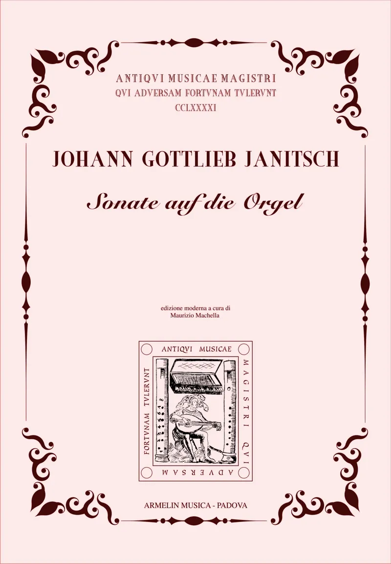 Armelin Musica Sonate auf die Orgel noty varhany