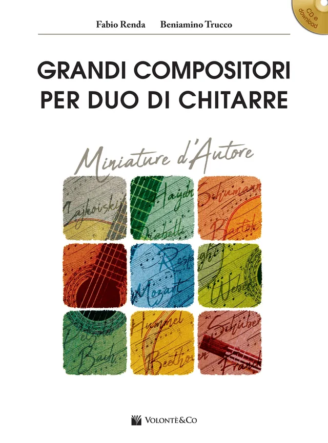 Volonte & Co Grandi compositori per duo di chitarre noty s CD