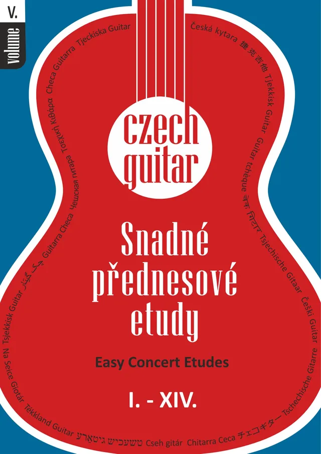 EDITIO KAREZ Česká kytara V. etudy pro kytaru