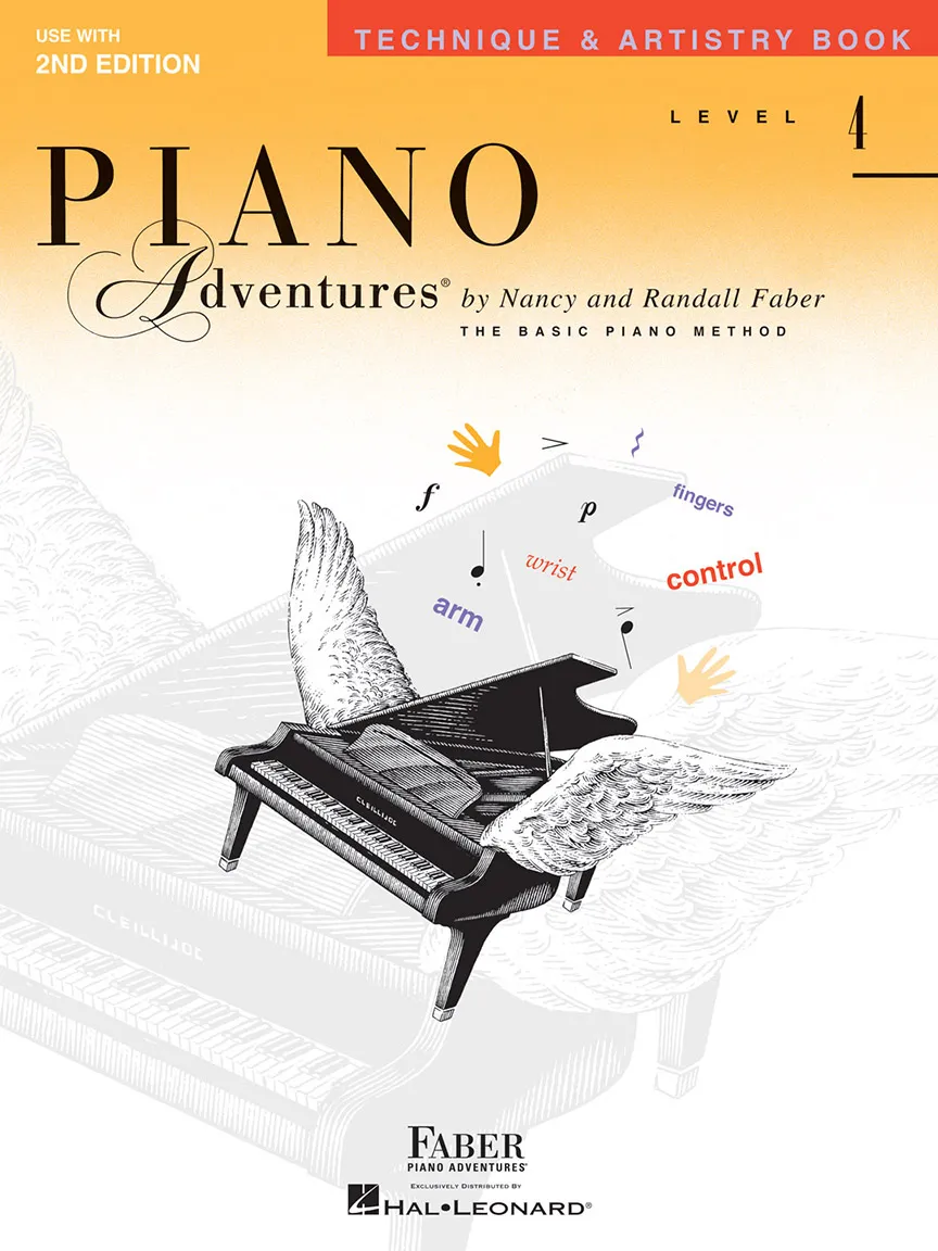 Faber Piano Adventures Level 4 Technique & Artistry noty pro klavír