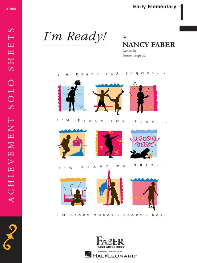 Faber Piano Adventures I'm Ready! noty pro klavír střední C