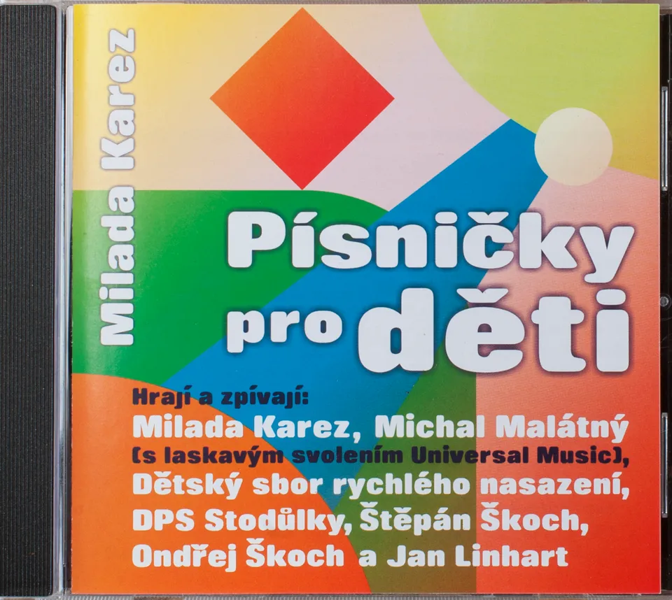 EDITIO KAREZ Písničky pro děti CD 19 stop