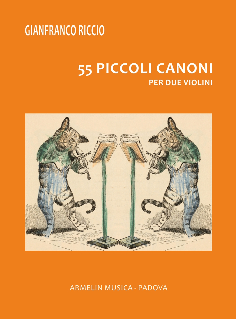 Armelin Musica 55 Canoni prima posizione noty housle