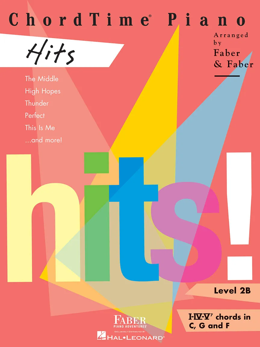 Faber Piano Adventures ChordTime Hits noty level 2B