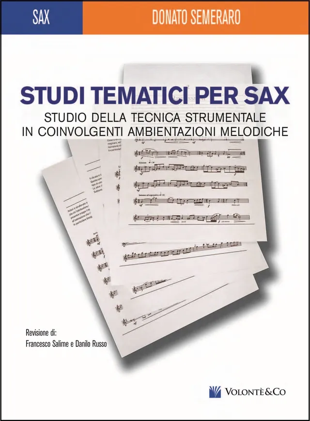 Volonte & Co Studi Tematici noty etudy pro saxofon