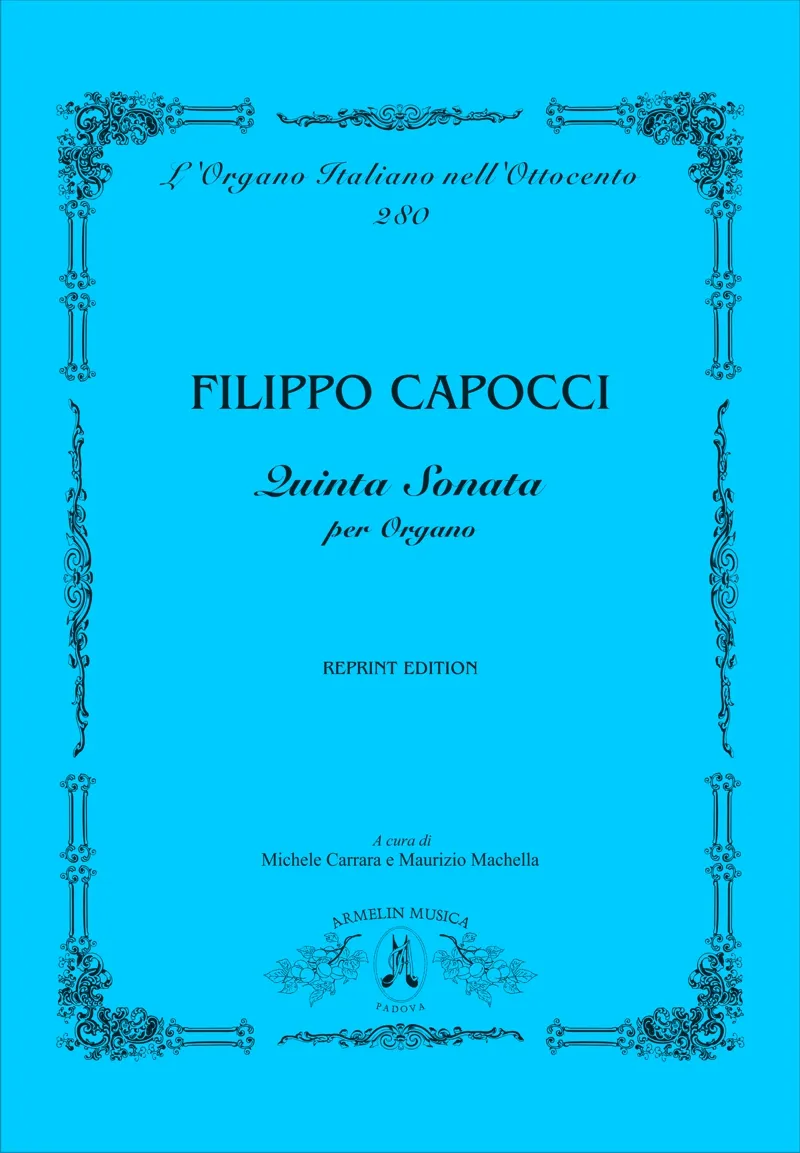 Armelin Musica Quinta Sonata per Organo noty pro varhany