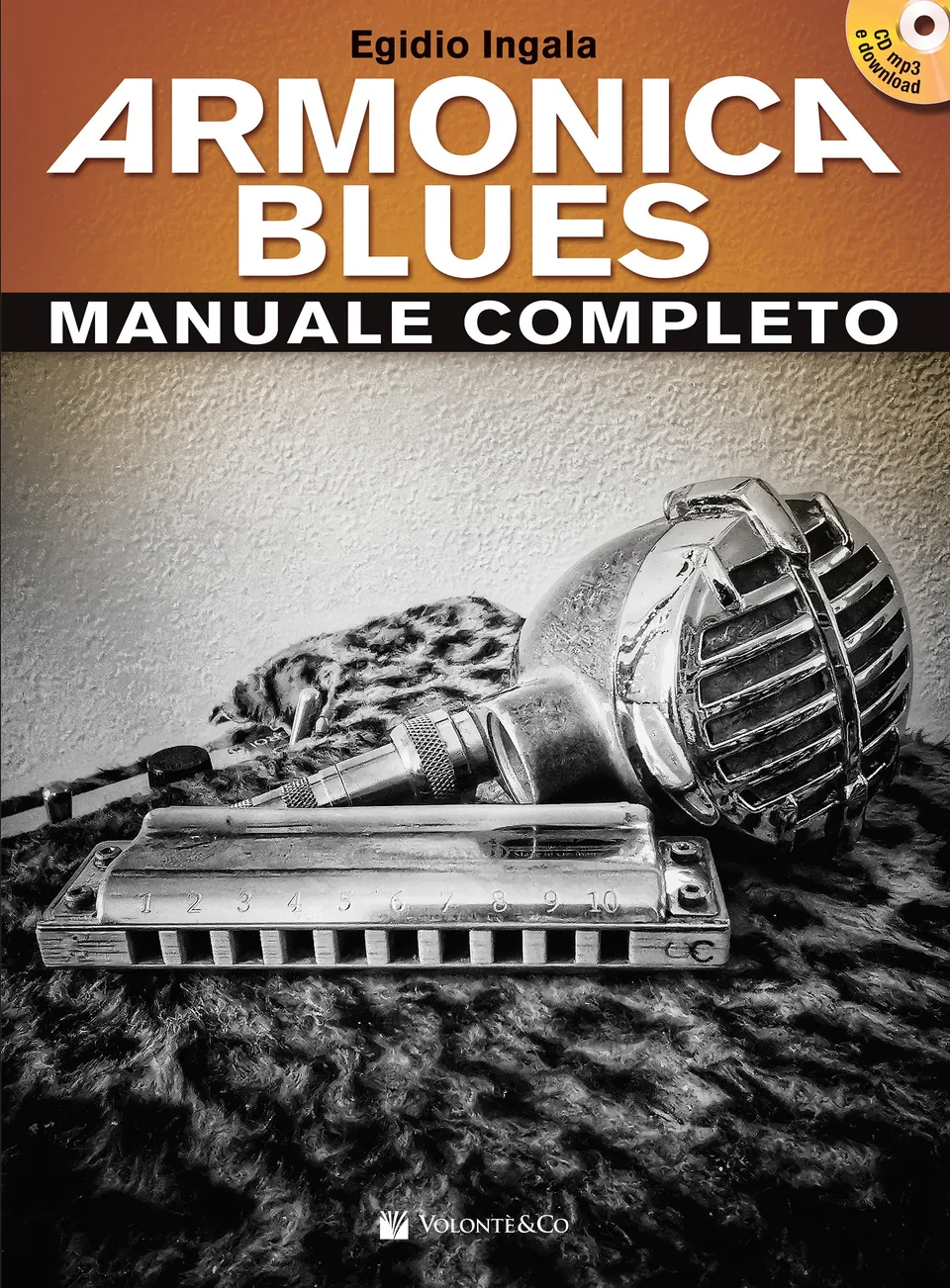 Volonte & Co Armonica Blues Manuale noty s CD a MP3
