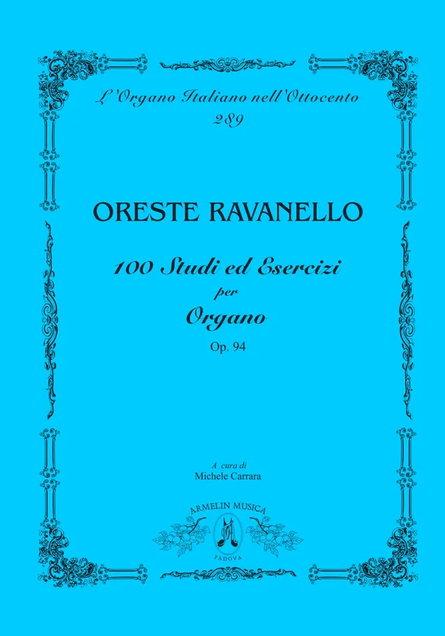 Armelin Musica 100 studi pro varhany noty etudy