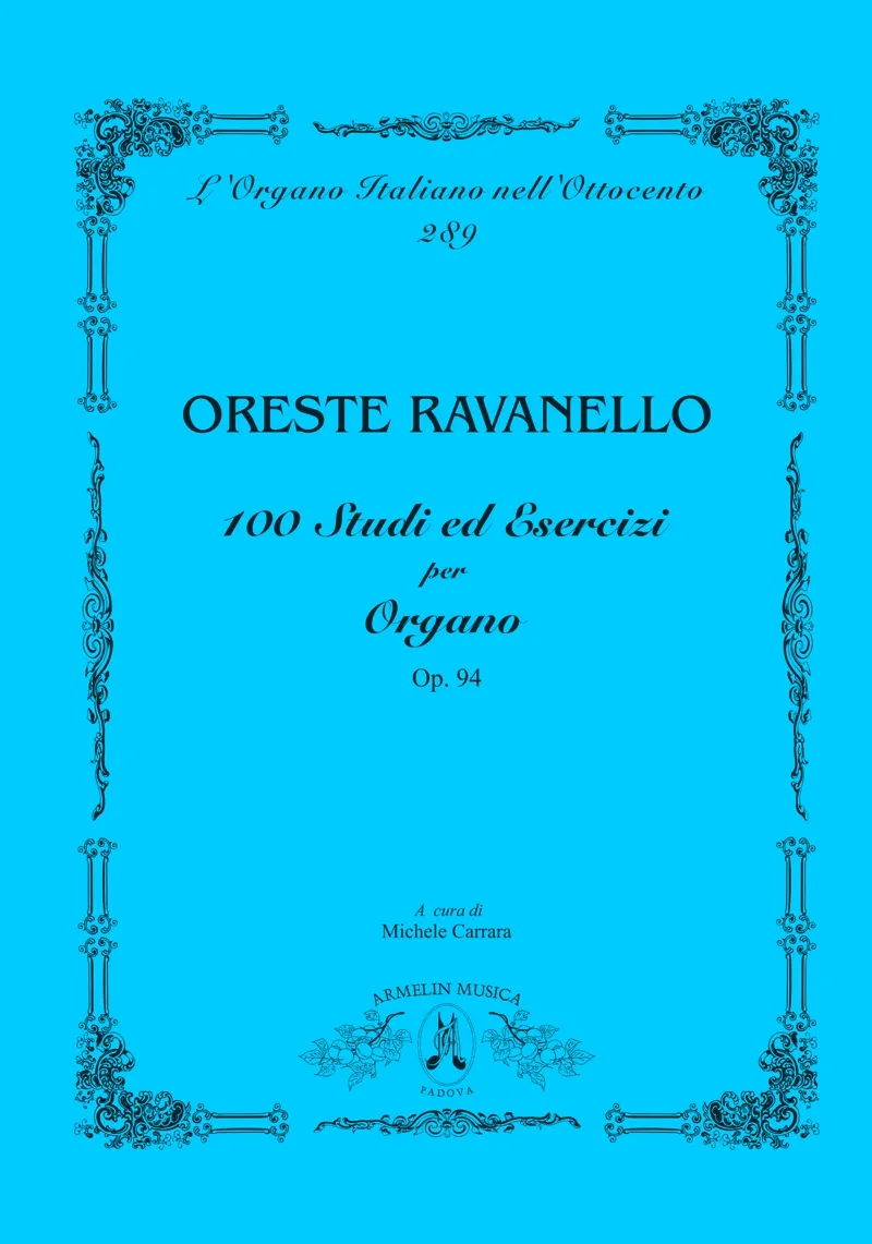 Armelin Musica 100 studi pro varhany noty etudy