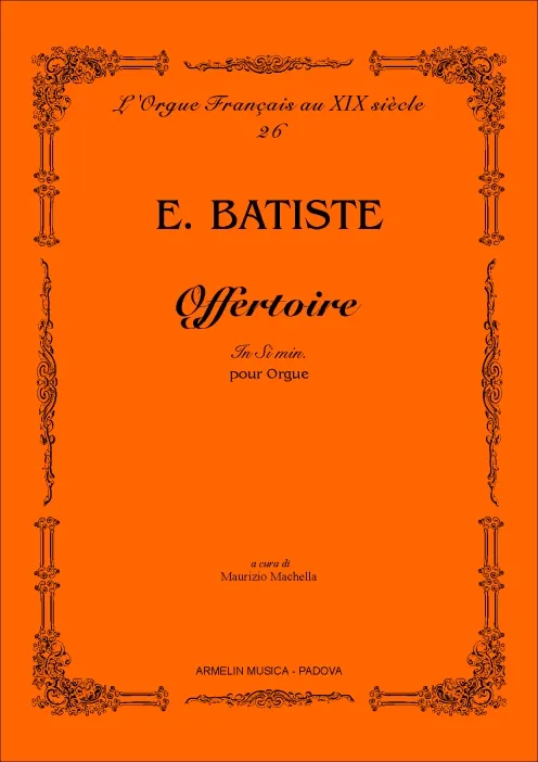 Armelin Musica Offertoire in Si mineur noty kritické vydání