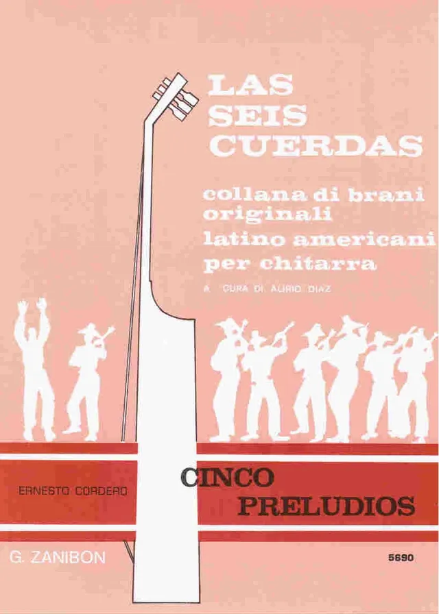 Armelin Musica Cinco preludios noty 5 kusů