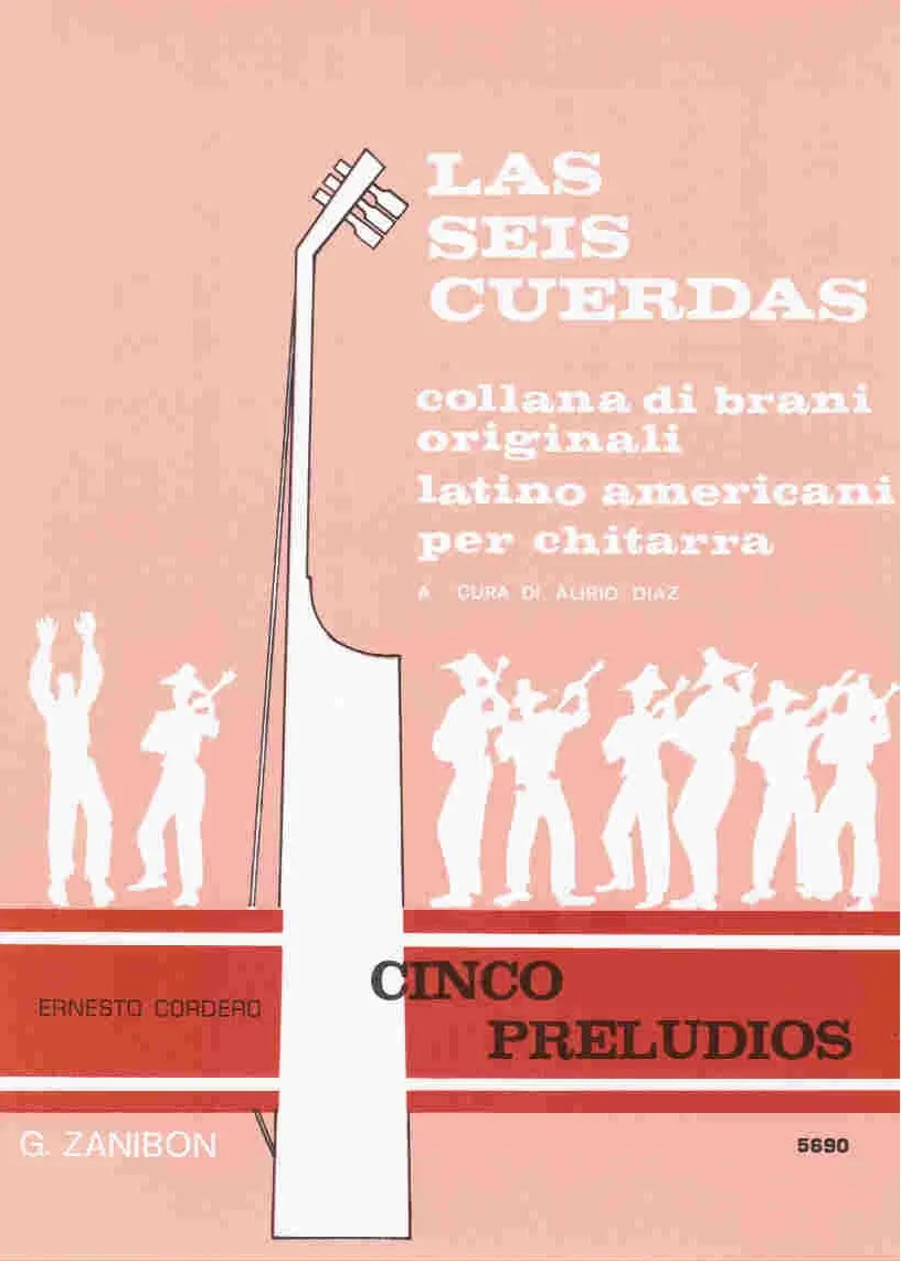 Armelin Musica Cinco preludios noty 5 kusů