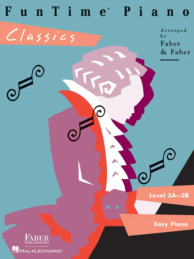 Faber Piano Adventures FunTime Piano Classics noty level 3A–3B