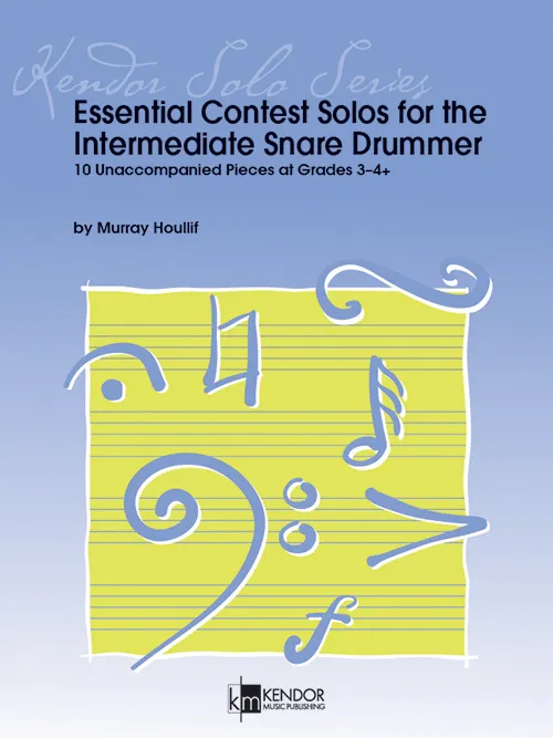 Kendor Music Essential Contest Solos noty pro malý buben grade 3-4