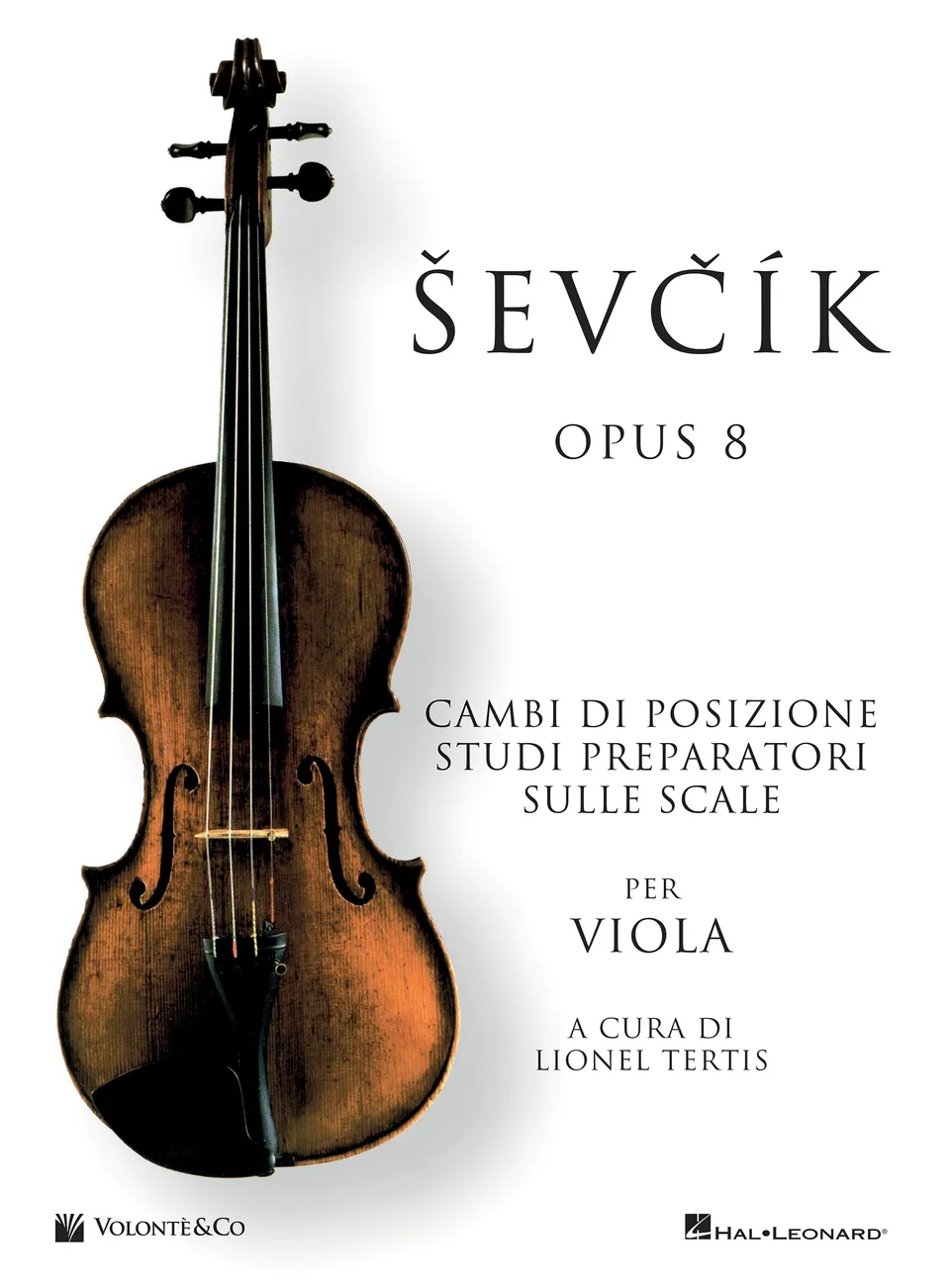 Volonte & Co Ševčík Studi per viola Op. 8 noty pro violu