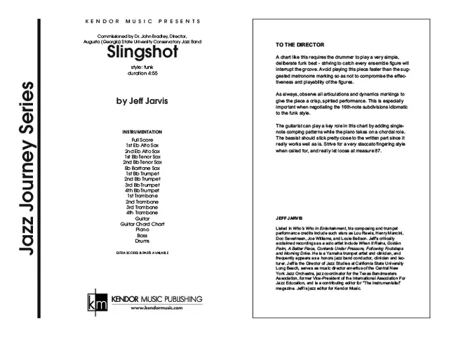 Kendor Slingshot Full Score noty pro big band funk