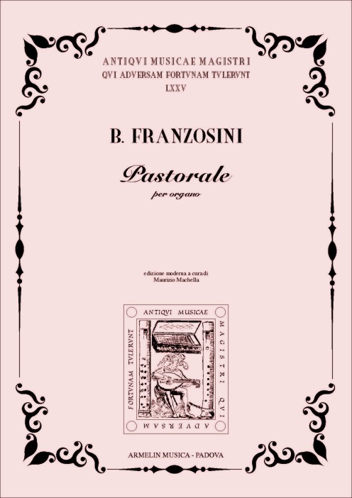 Armelin Musica Pastorale per organo noty pro varhany