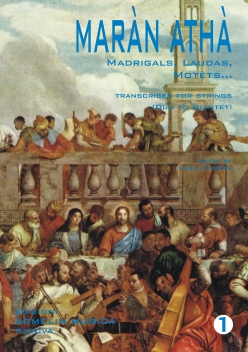 Armelin Musica Maran athà volume 1 noty pro varhany