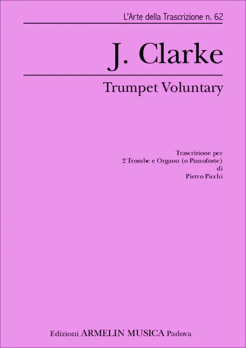 Armelin Musica Trumpet Voluntary noty varhany trubky