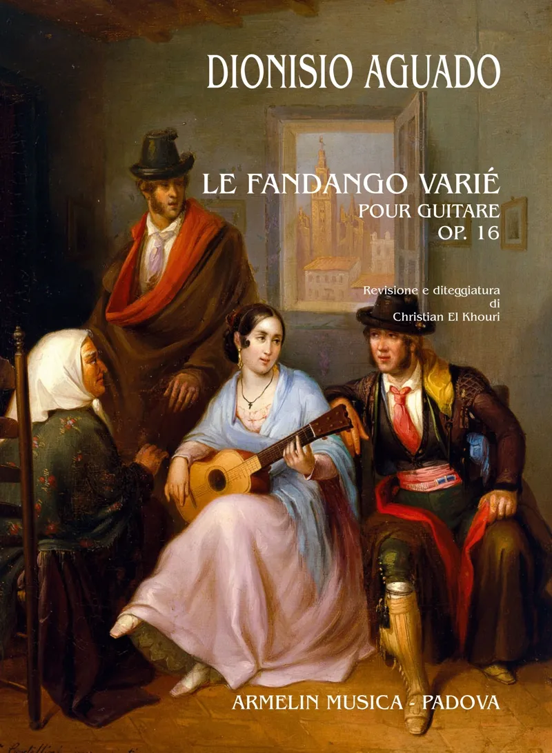 Armelin Musica Le Fandango Varié op. 16 noty ověřené vydání