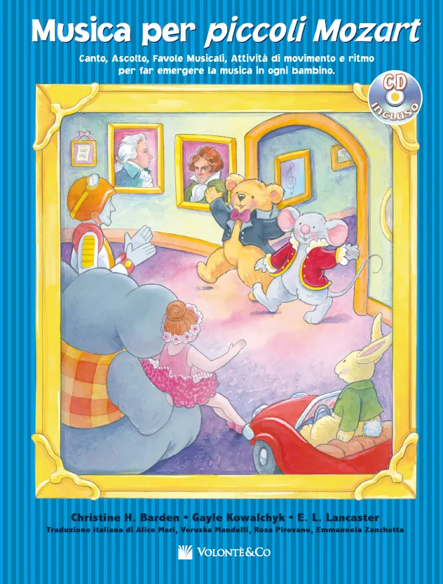 Volonte & Co Musica per Piccoli Mozart Discovery Vol. 3 noty s CD