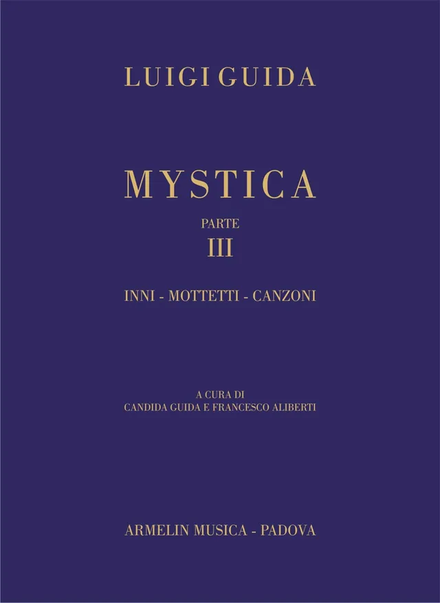 Armelin Musica Mystica Parte III noty pro sbor