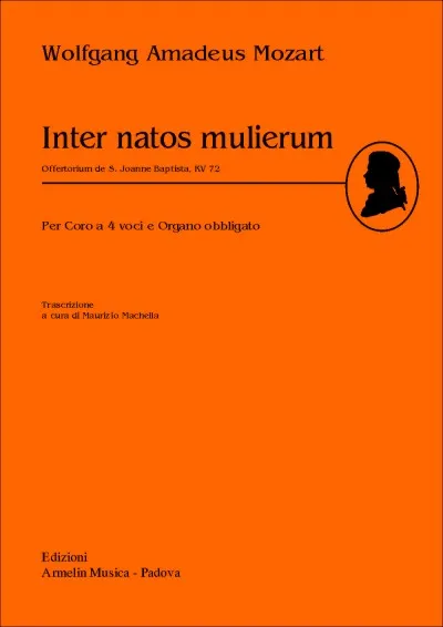 Armelin Musica Inter natos mulierum KV 72 noty