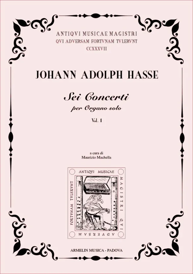 Armelin Musica 6 Concerti per organo solo vol. 1 noty pro varhany