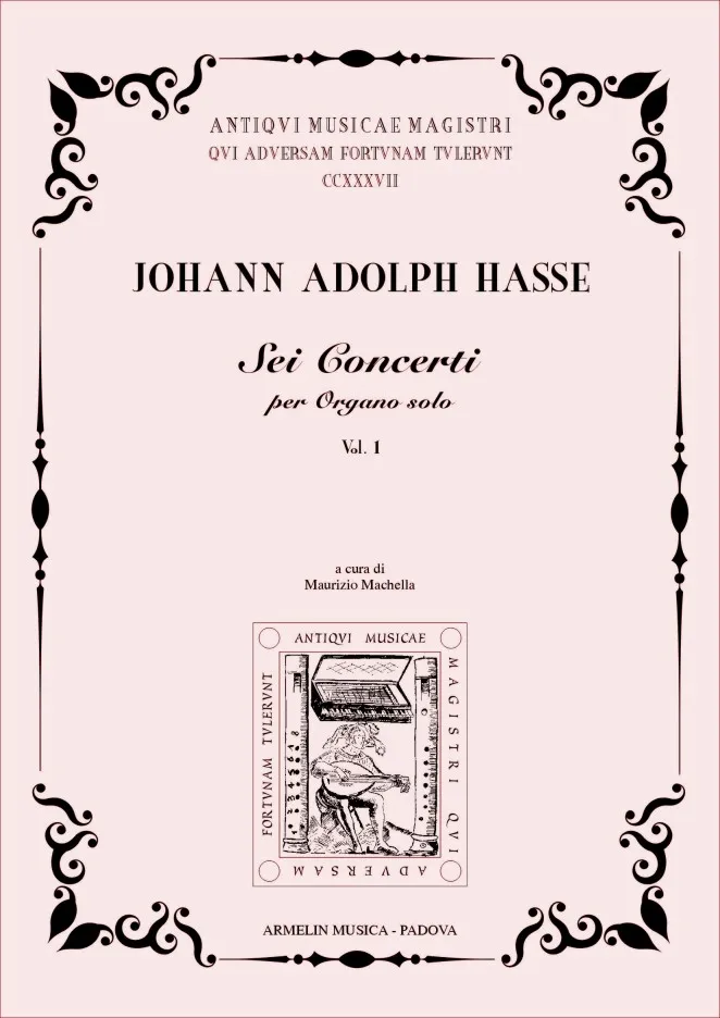 Armelin Musica 6 Concerti per organo solo vol. 1 noty pro varhany