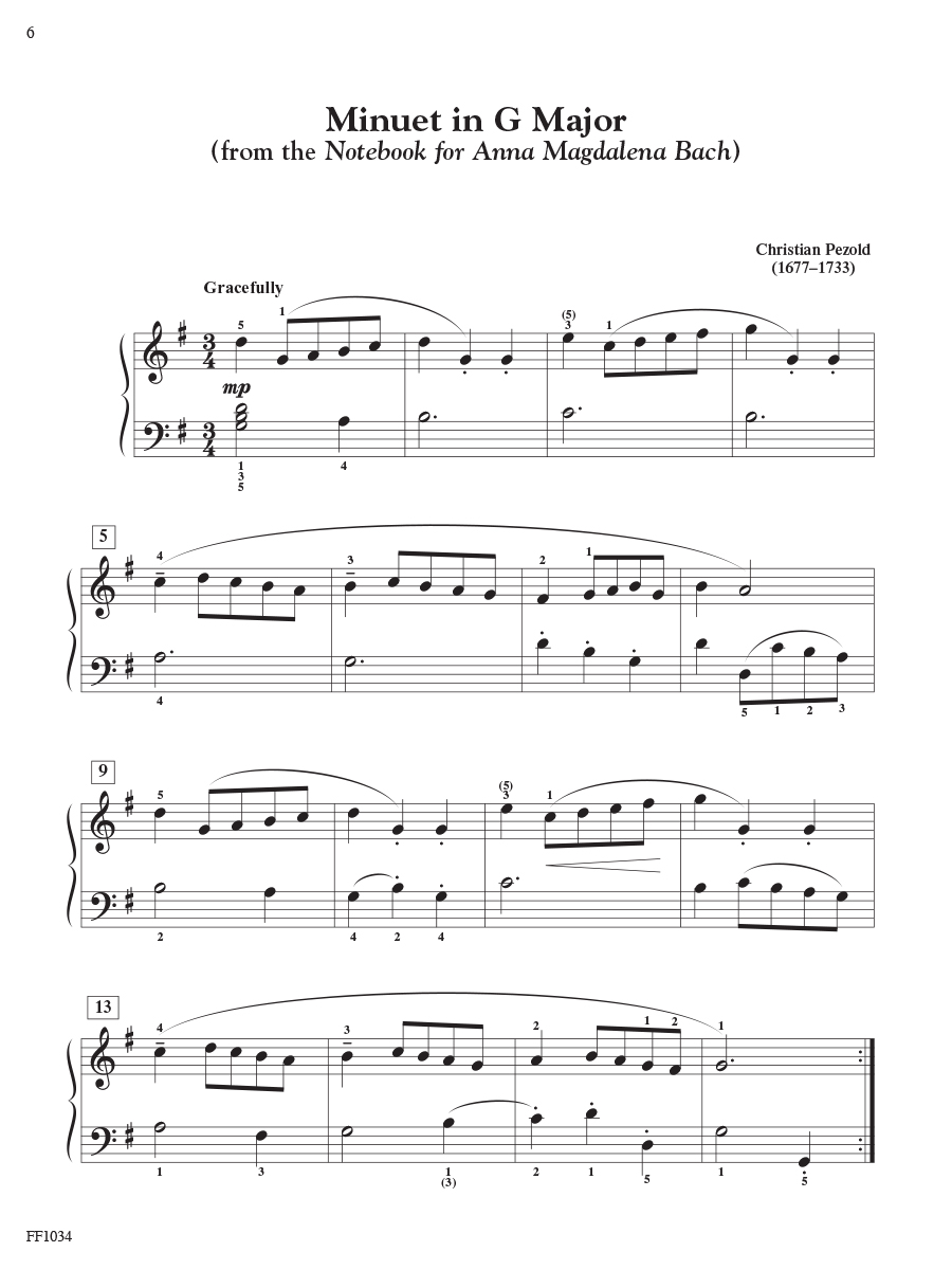 Faber Piano Literature Book 2 noty pro klavír klasika