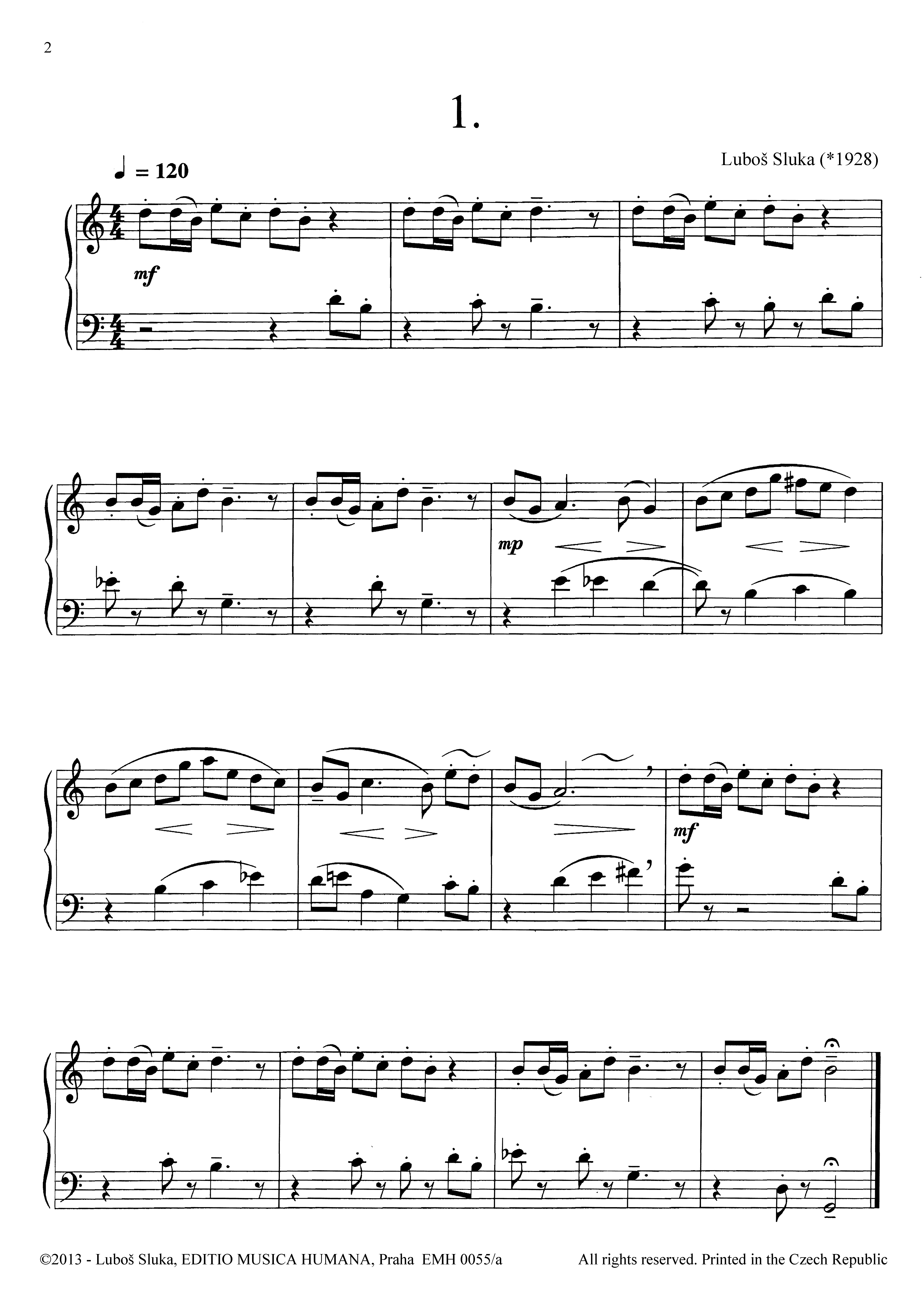 Editio Musica Humana DUETTINI noty pro flétnu a fagot 12 stran