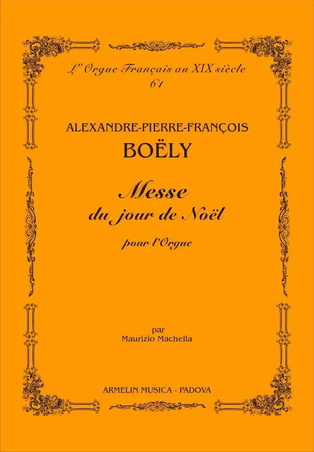 Armelin Musica Messe du jour de Noël noty vánoční mše