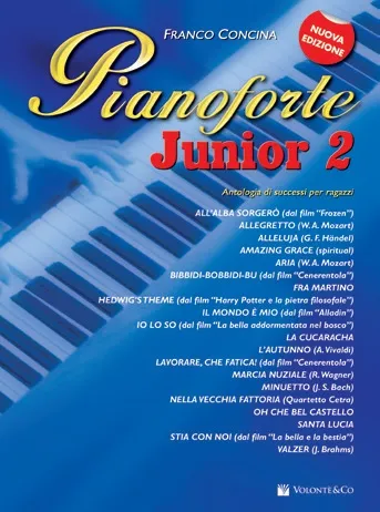 Volonte & Co Pianoforte Junior Vol. 2 noty klavír děti