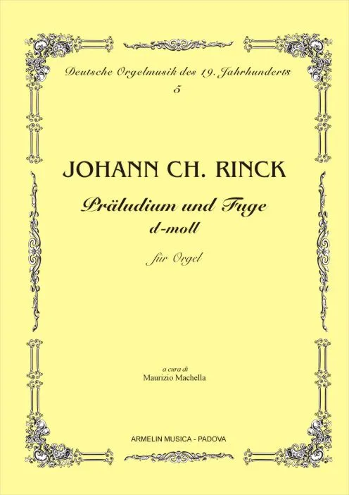 Armelin Musica Präludium und Fuge d-moll noty pro varhany