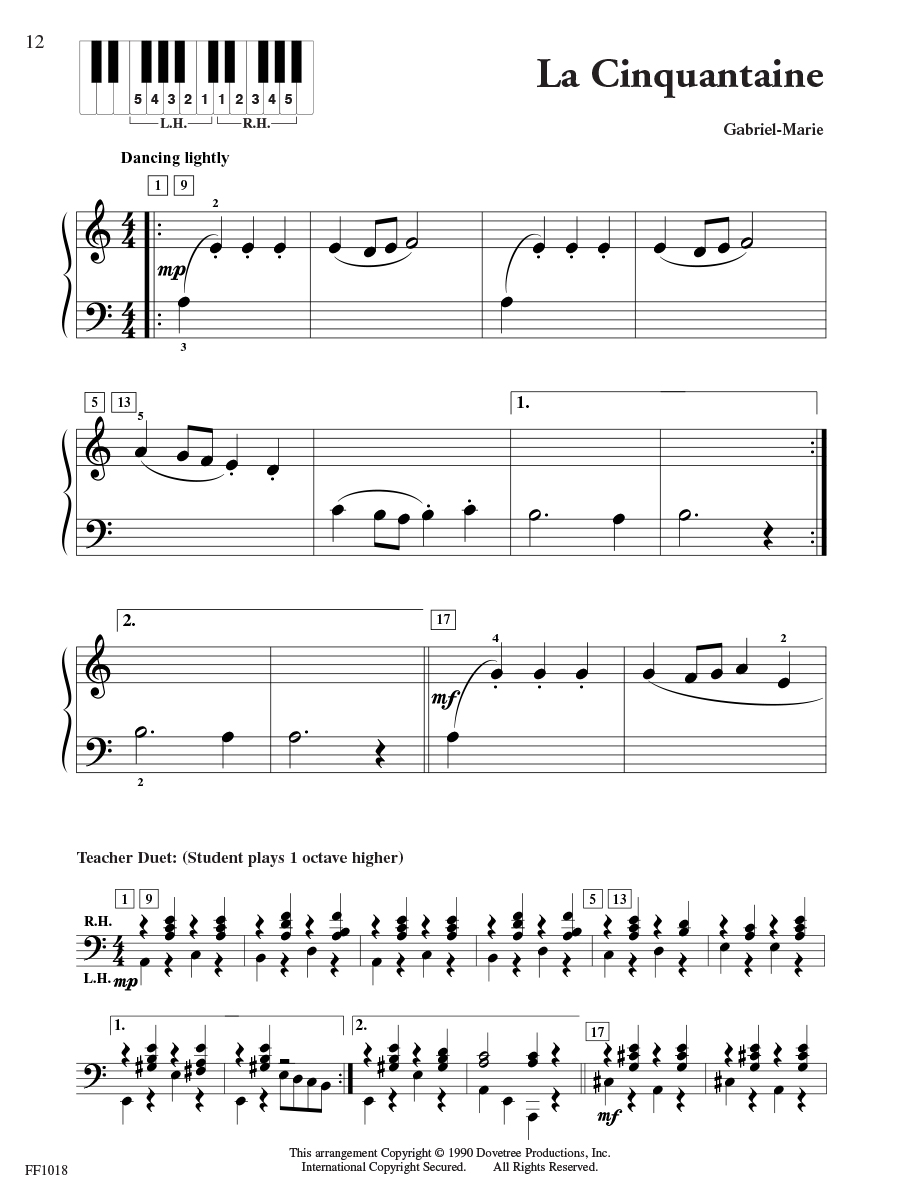 Faber Piano Adventures PlayTime Piano Classics noty pro klavír pro začátečníky