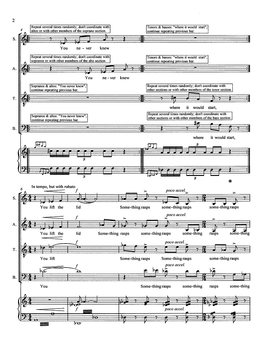 Hildegard Publishing Music Box Folio noty SATB hrací strojky