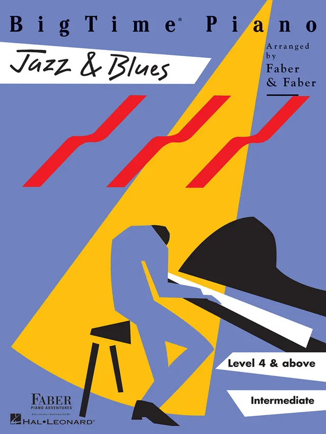 Faber BigTime Piano Jazz & Blues noty pro klavír