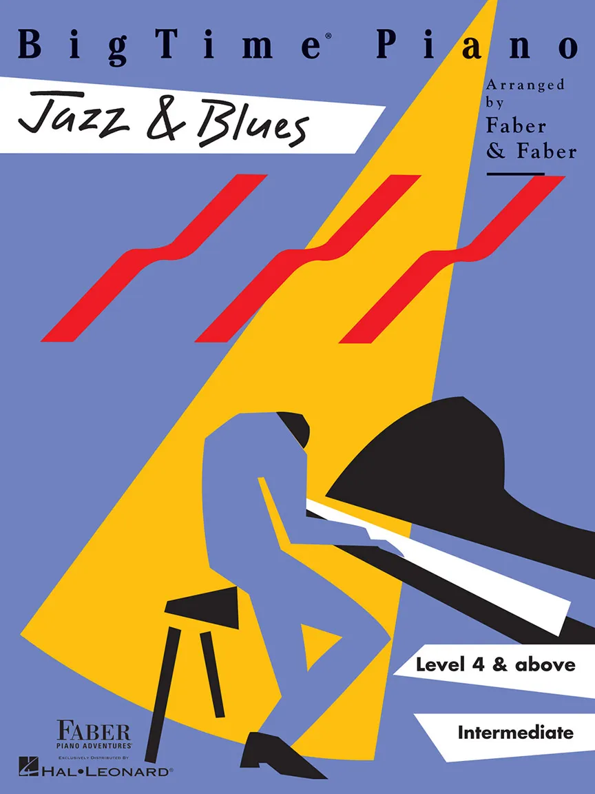 Faber BigTime Piano Jazz & Blues noty pro klavír