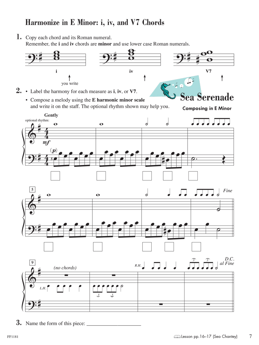 Faber Piano Adventures Level 3B Theory Book 2nd Edition teorie