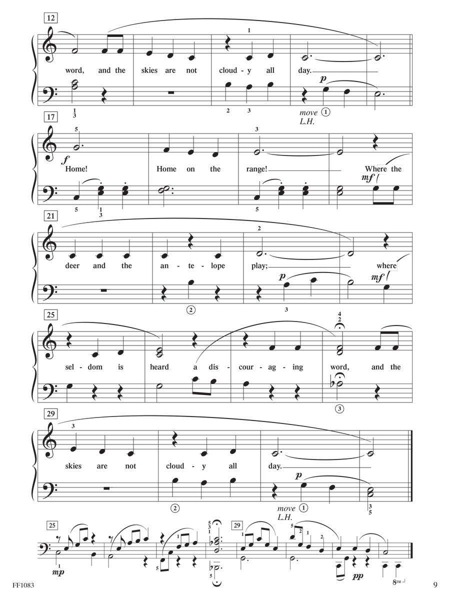 Faber Piano Adventures Level 2A Performance Book noty 2. vydání