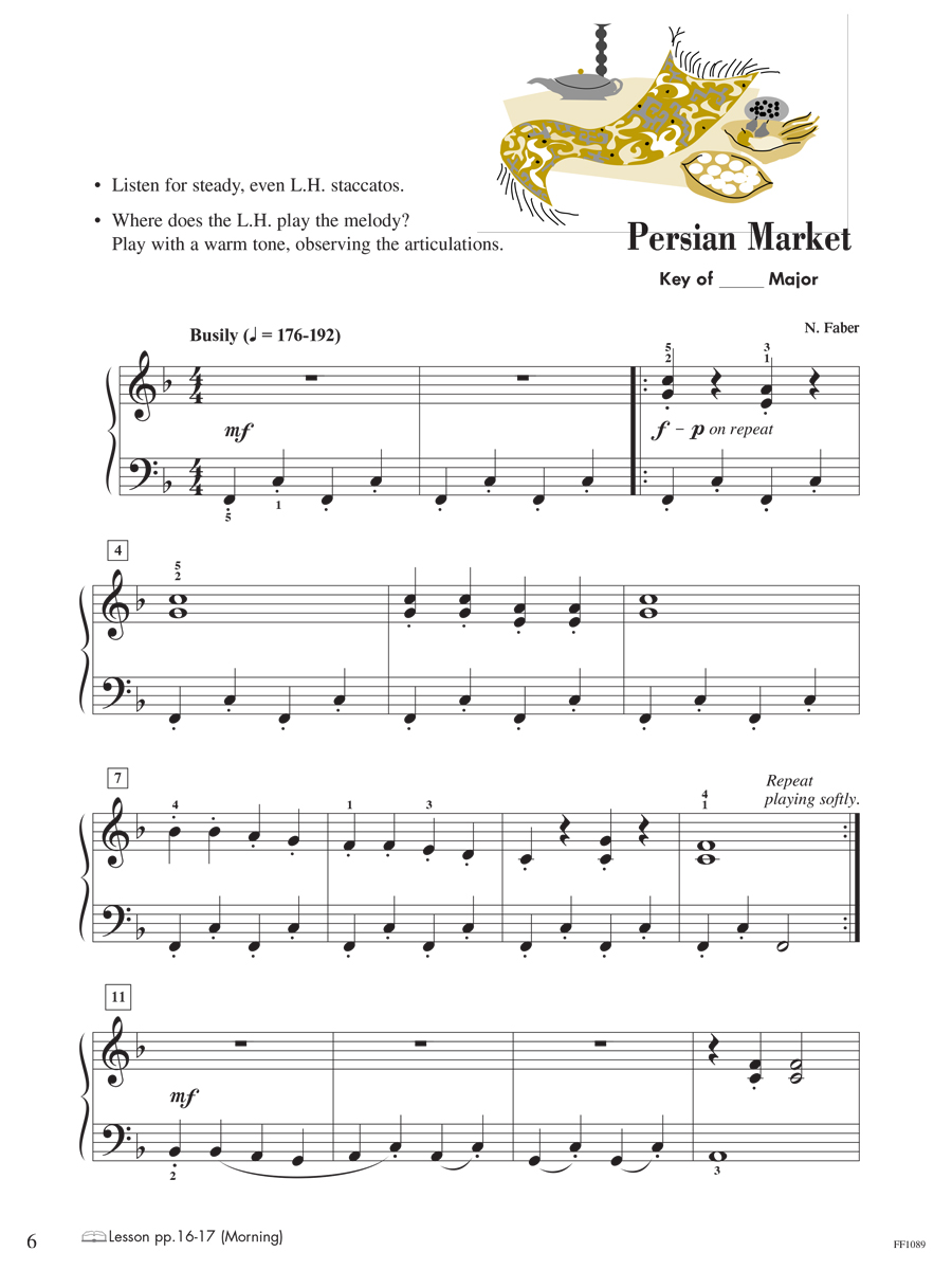 Piano Adventures 3A Performance Book noty 2. vydání