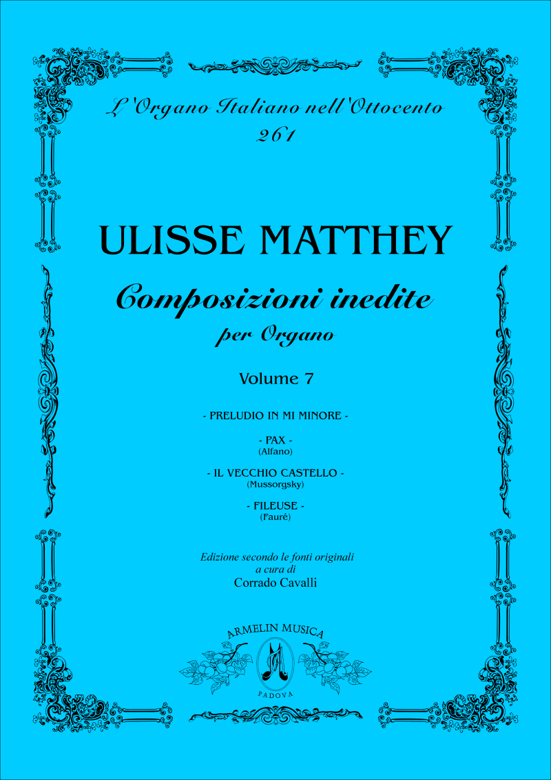 Armelin Musica Composizioni inedite vol. 7 noty pro varhany