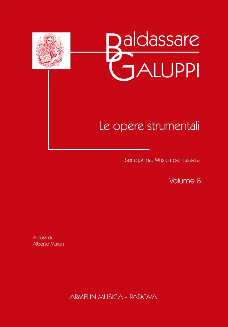 Armelin Musica Opere Strumentali Vol. 8 noty pro klávesy 22 sonát