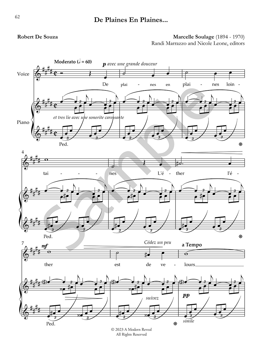 Hildegard Publishing 24 French Songs & Arias noty pro zpěv 24 skladeb