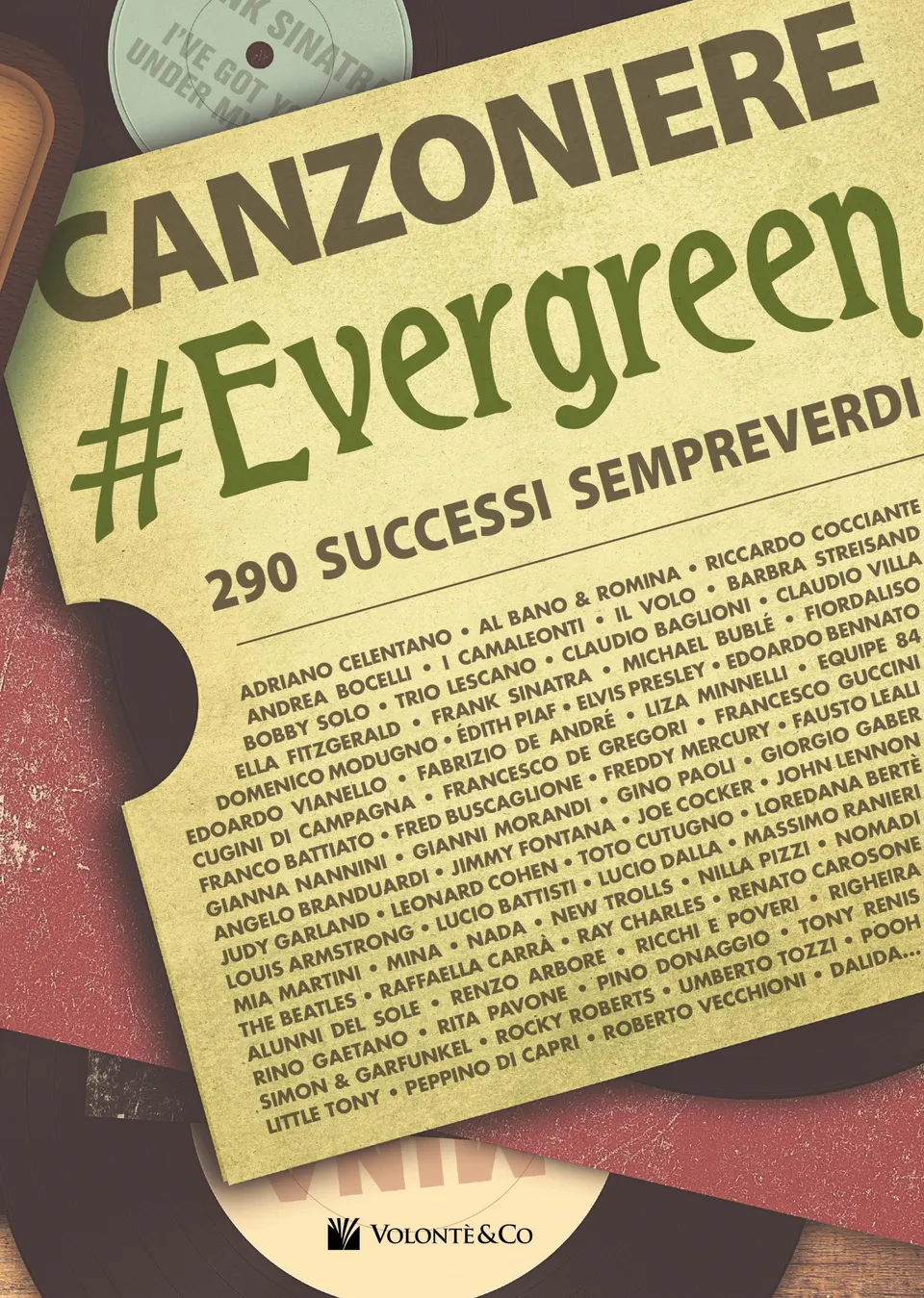 Volonte & Co Canzoniere Evergreen zpěvník s akordy